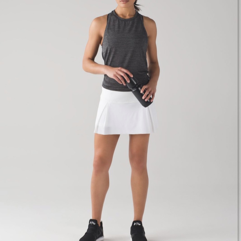 Lululemon Lost in Pace White Skirt